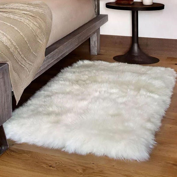 Shaggy Faux Fur Fabric - OFF WHITE - Sold By Yard - 60" Width For Coats Costumes Scarfs Rugs Crafts Decor - Quilting, Pillows, Throws,