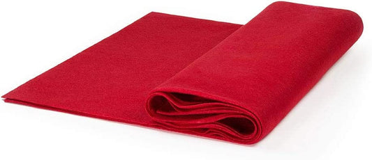 High Quality Craft Felt by The Yard 72" Wide X 1 YD Long - Red