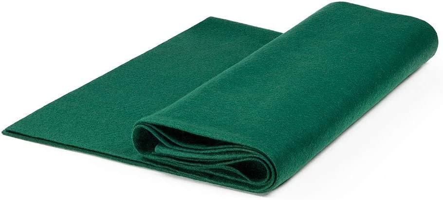 High Quality Craft Felt by The Yard 72" Wide X 1 YD Long - Hunter Green