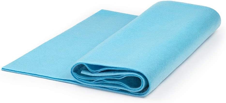 High Quality Craft Felt by The Yard 72" Wide X 1 YD Long - Lt Blue