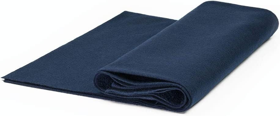 High Quality Craft Felt by The Yard 72" Wide X 1 YD Long - Navy Blue