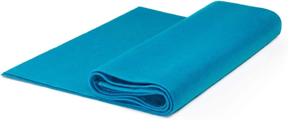 High Quality Craft Felt by The Yard 72" Wide X 1 YD Long - Turquoise