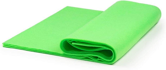 High Quality Craft Felt by The Yard 72" Wide X 1 YD Long - Neon Green