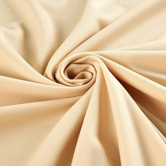 Milliskin Nylon Spandex Fabric 4 Way Stretch 58" Wide Sold by The Yard Champagne