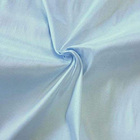 Two Tone Taffeta Fabric, Sold By The Yard. Light Blue