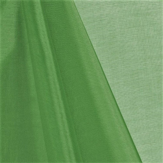 Polyester Soft Light Weight, Sheer, See Through Crystal Organza Fabric Sold By The Yard. Kiwi