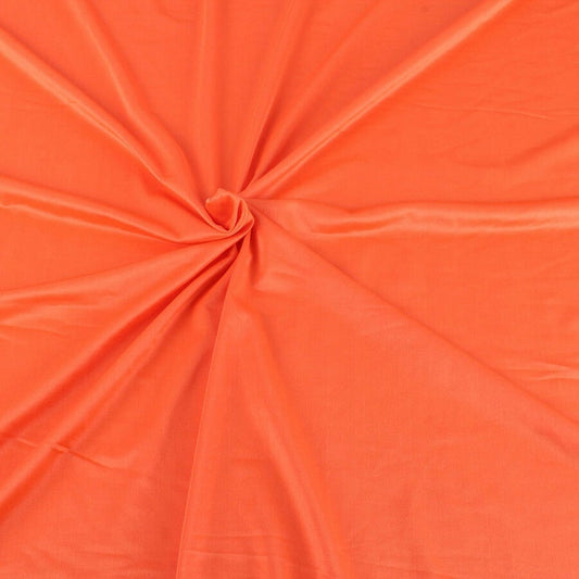 Milliskin Nylon Spandex Fabric 4 Way Stretch 58" Wide Sold by The Yard Orange