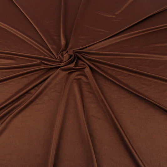 Milliskin Nylon Spandex Fabric 4 Way Stretch 58" Wide Sold by The Yard Brown