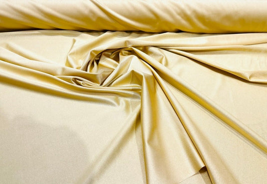 Milliskin Nylon Spandex Fabric 4 Way Stretch 58" Wide Sold by The Yard Gold