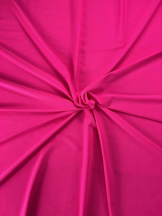 Milliskin Nylon Spandex Fabric 4 Way Stretch 58" Wide Sold by The Yard Fuchsia