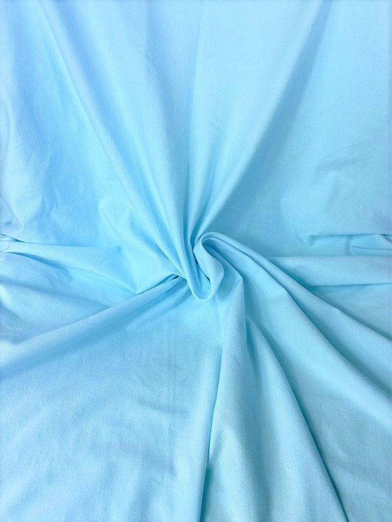 Milliskin Nylon Spandex Fabric 4 Way Stretch 58" Wide Sold by The Yard Light Blue