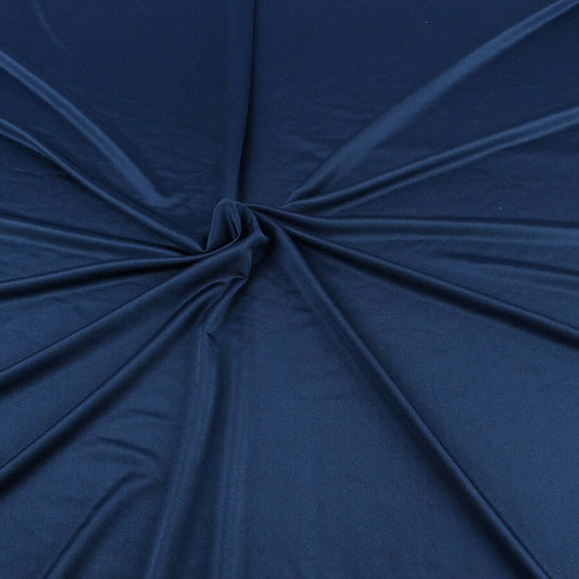 Milliskin Nylon Spandex Fabric 4 Way Stretch 58" Wide Sold by The Yard Navy Blue