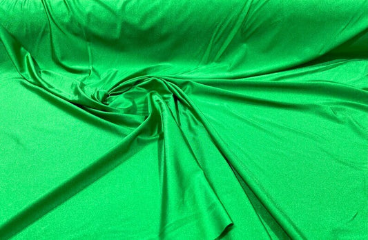 Milliskin Nylon Spandex Fabric 4 Way Stretch 58" Wide Sold by The Yard Kelly Green