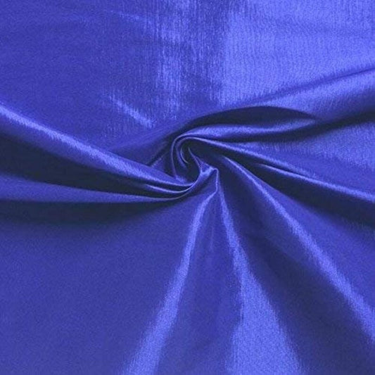 Two Tone Taffeta Fabric, Sold By The Yard. Royal Blue