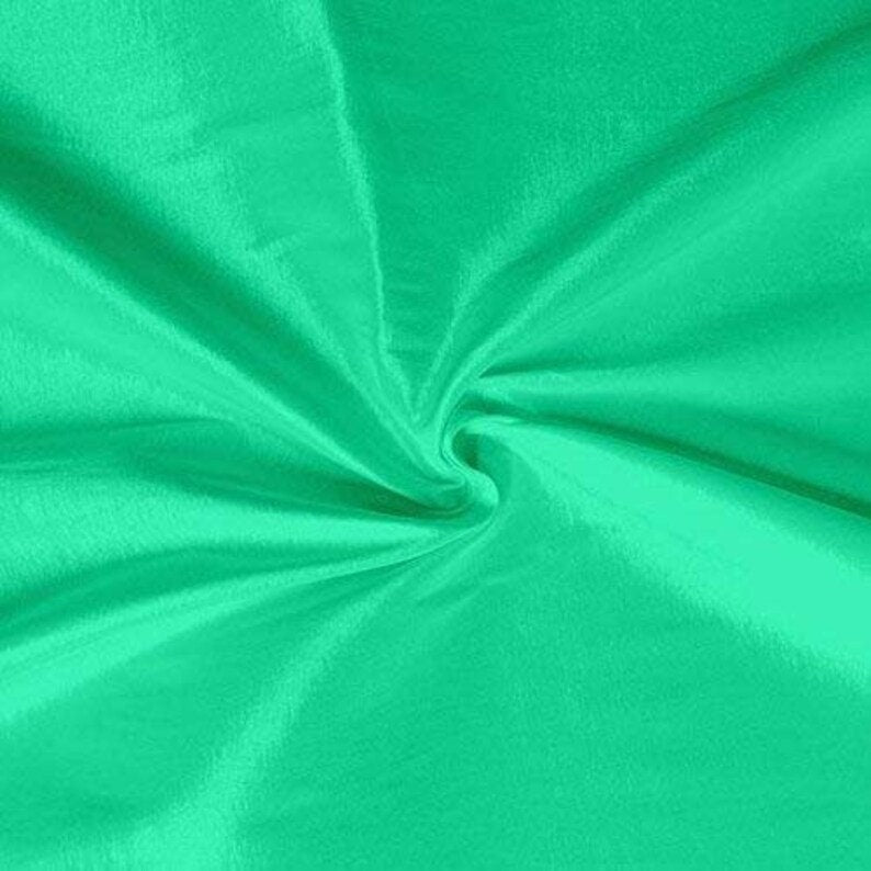 Two Tone Taffeta Fabric, Sold By The Yard. Mint