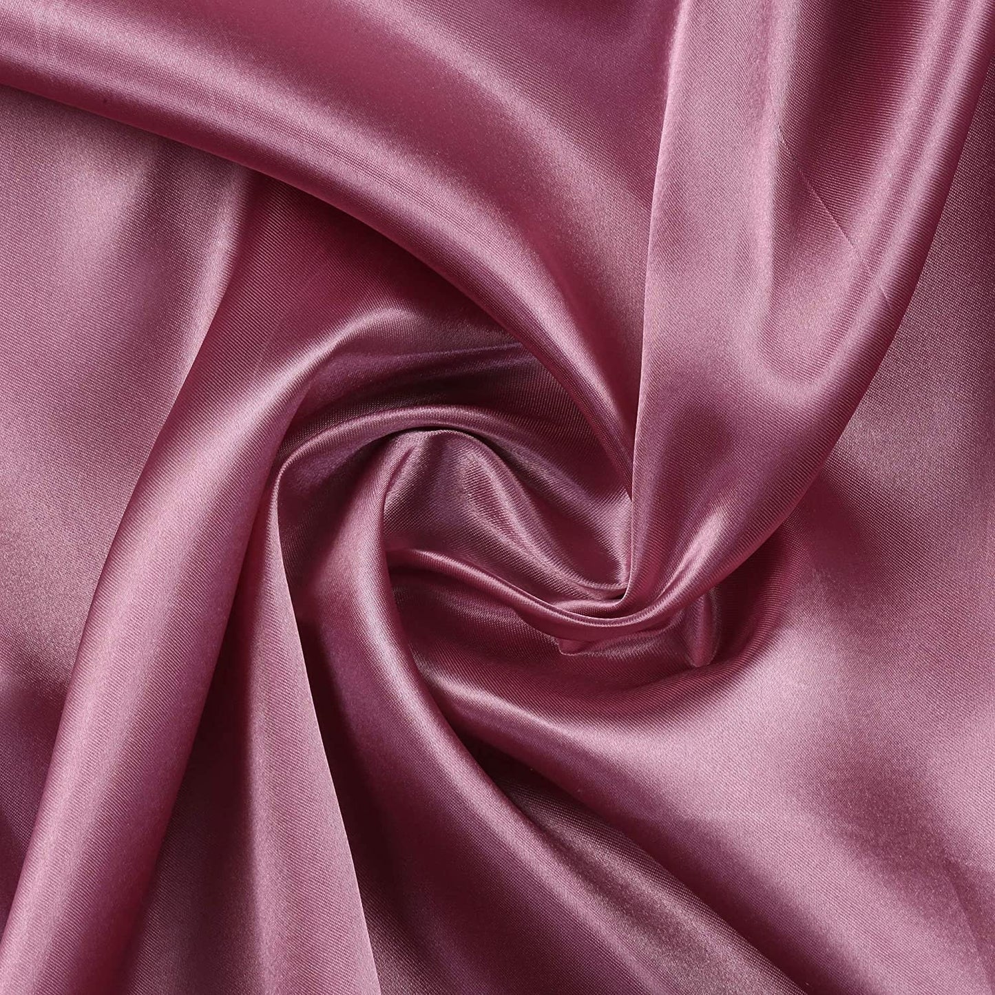 Charmeuse Bridal Solid Satin Fabric for Wedding Dress Fashion Crafts Costumes Decorations Silky Satin 58” Sold By Yard Dusty Rose