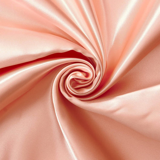 ROSE - Heavy Bridal Satin Fabric Silky Poly Wedding Dress By Yard For Prom Dress Ball Gown Formal Evening Gowns, Satin Gowns