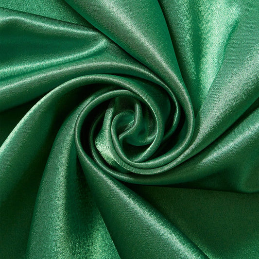 Crepe Back Satin - Bridal Solid Satin Fabric for Wedding Dress Fashion Crafts Costumes Decorations Silky Satin 58” Sold By Yard Hunter