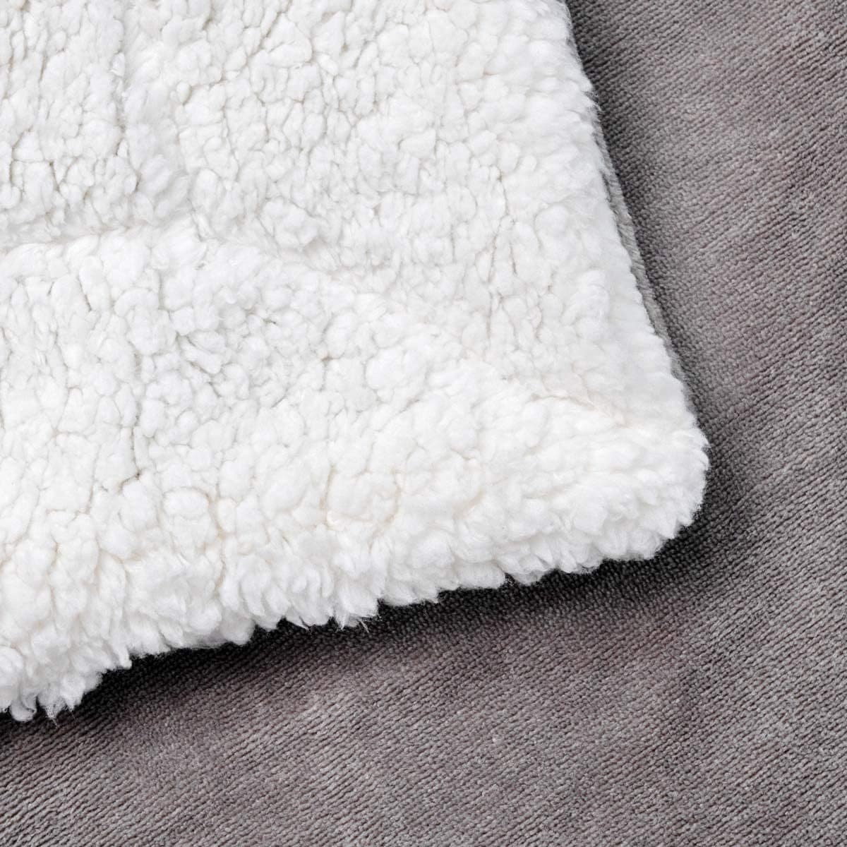 Sherpa Fabric By Yard - Cuddle Minky Sherpa Fleece Lamb Wool Design Fabric - BLACK - For Throw Blanket, Super Soft Mink Fleece Couch Blanket